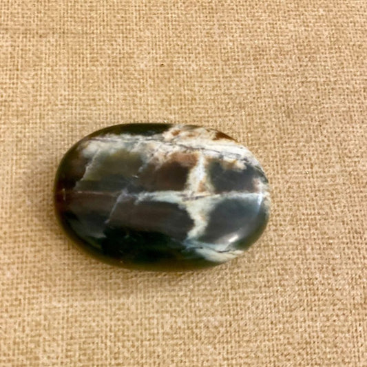 Creative Energy Bloodstone Palm Stone