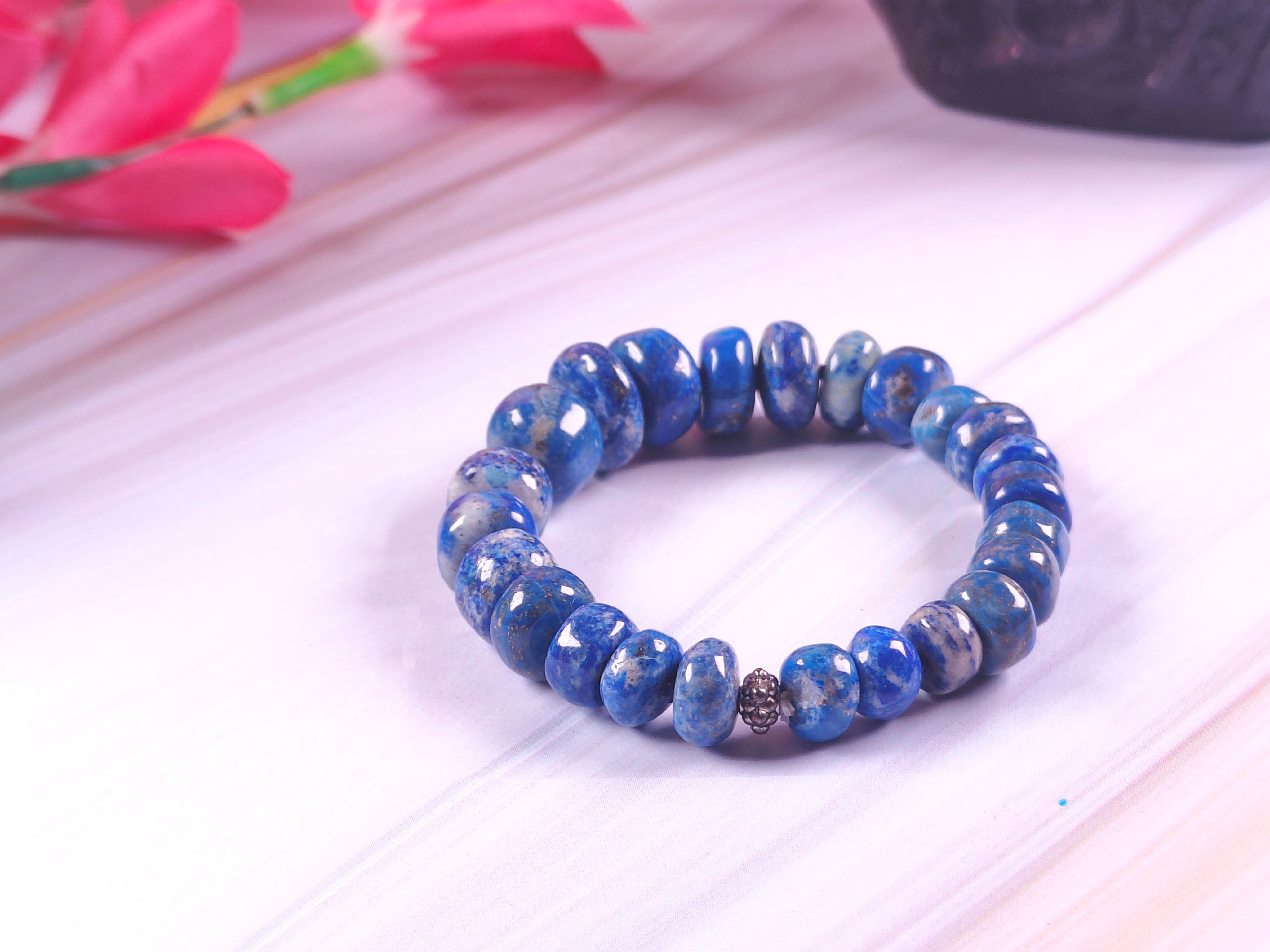 Communication Lapis Lazuli Bracelet