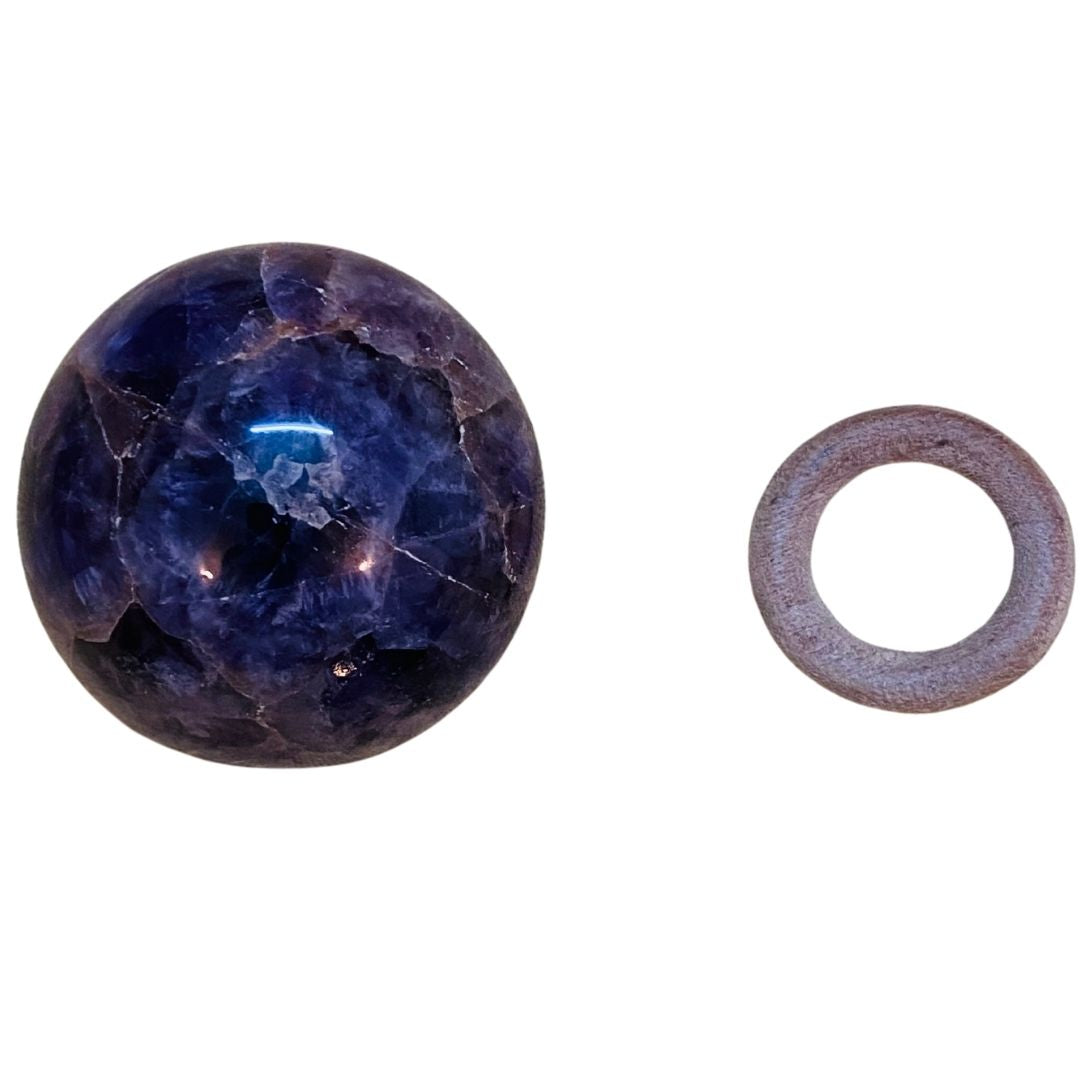 Balancing Amethyst Sphere