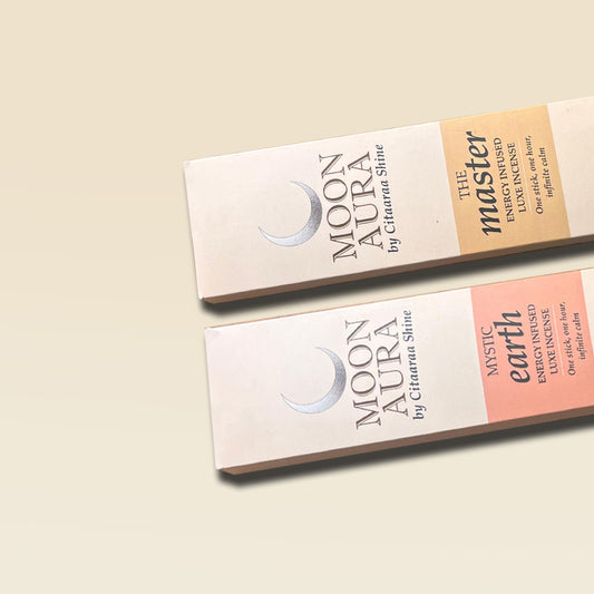 Calm & Clarity – Energy Infused Luxe Incense Combo | Grounding Meets Stillness