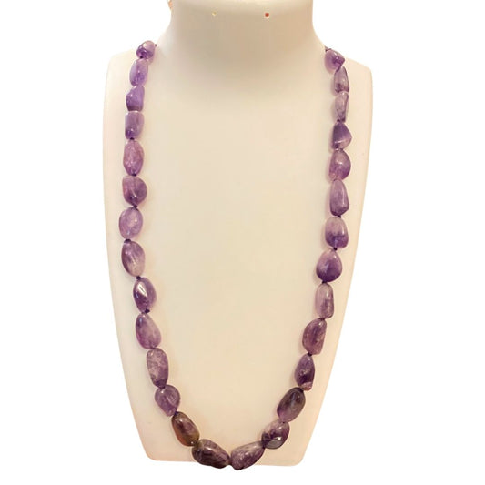 Balancing Amethyst Necklace