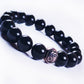 Calming Rose Quartz and Protecting Black Obsidian Bracelet