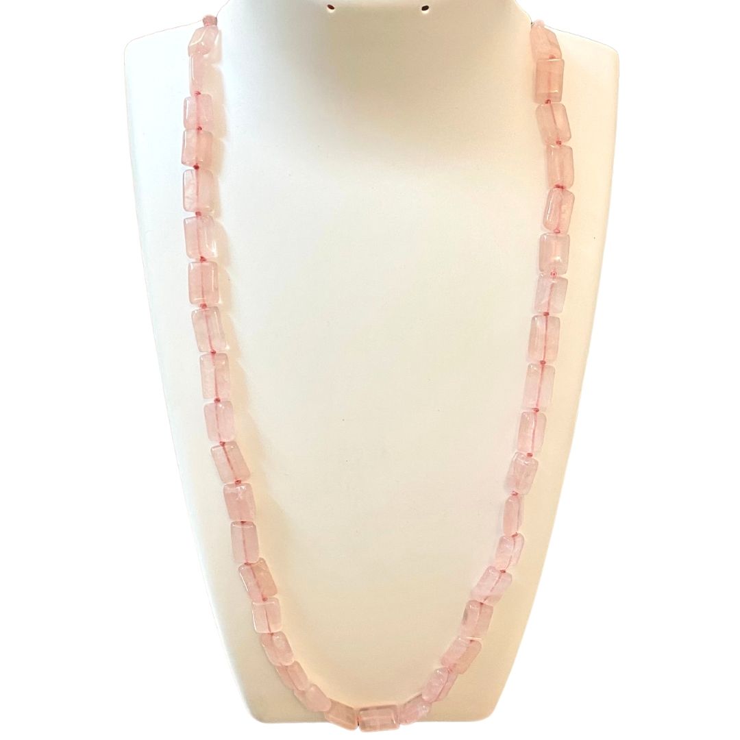 Calming Rose Quartz Necklace