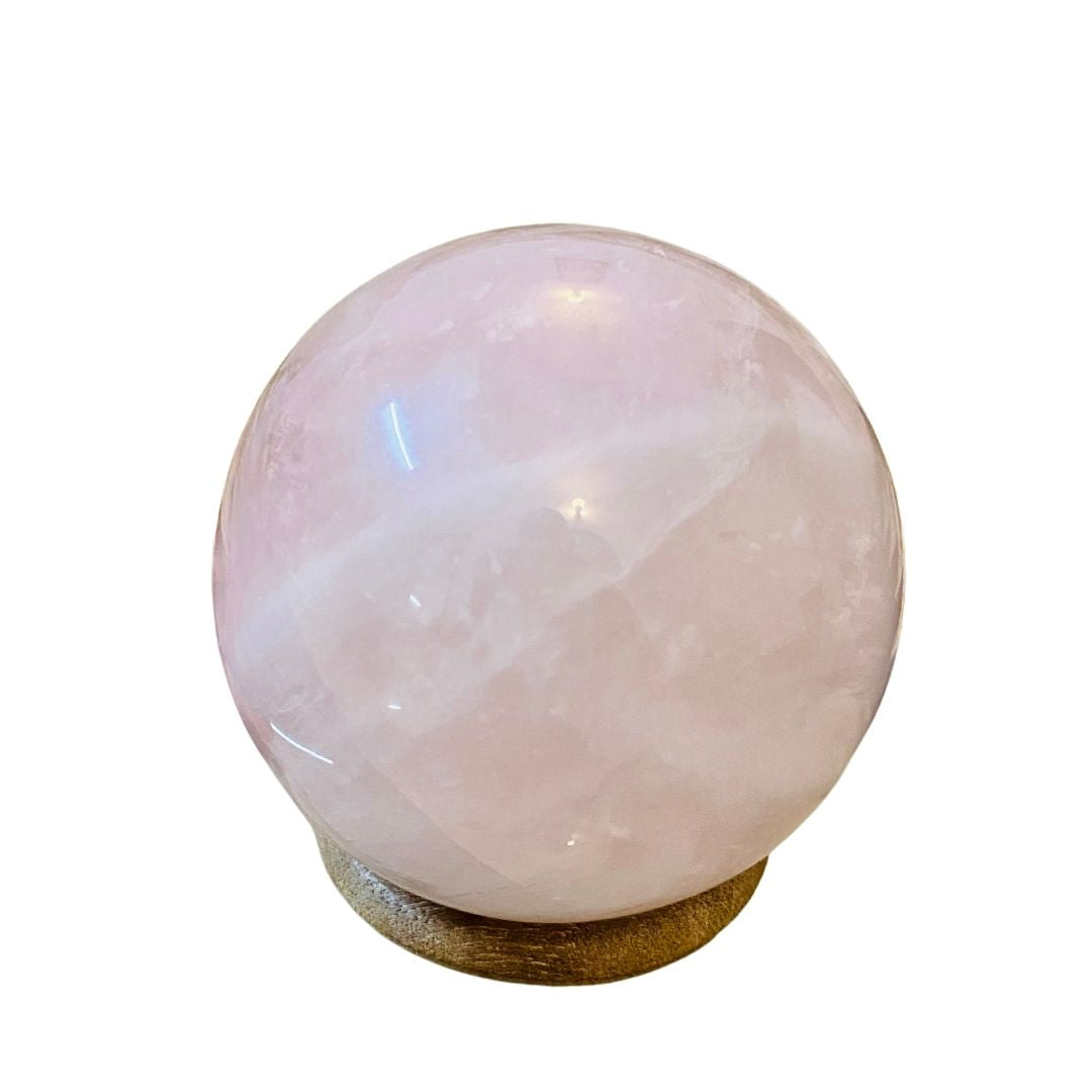 Calming Rose Quartz Sphere