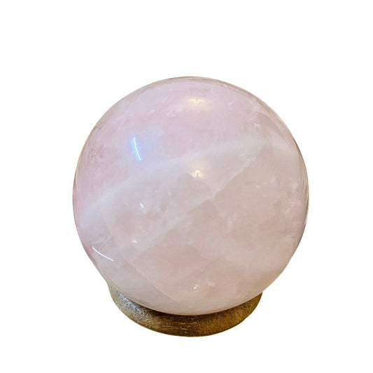 Calming Rose Quartz Sphere