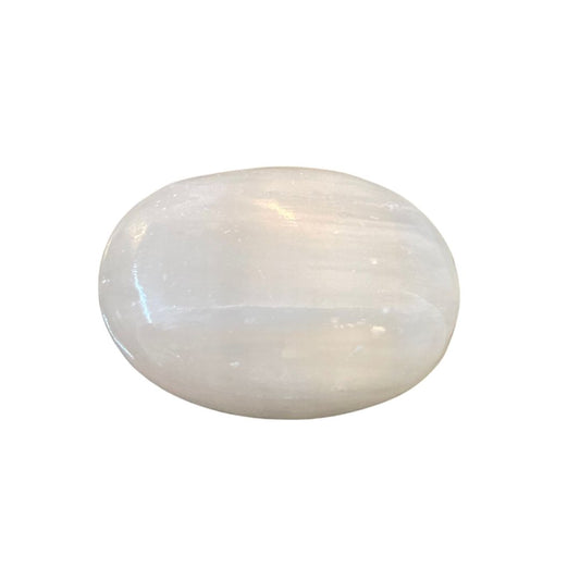 Aura Cleansing Selenite Palm Stone