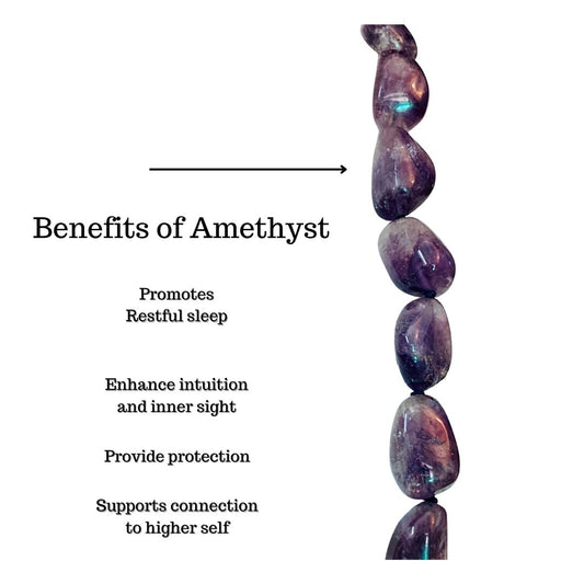 Balancing Amethyst Necklace