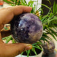 Balancing Amethyst Sphere