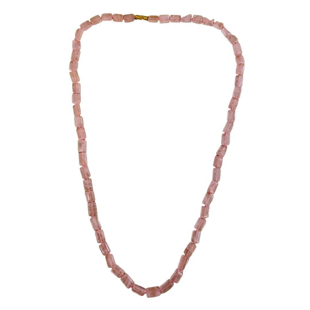 Calming Rose Quartz Necklace