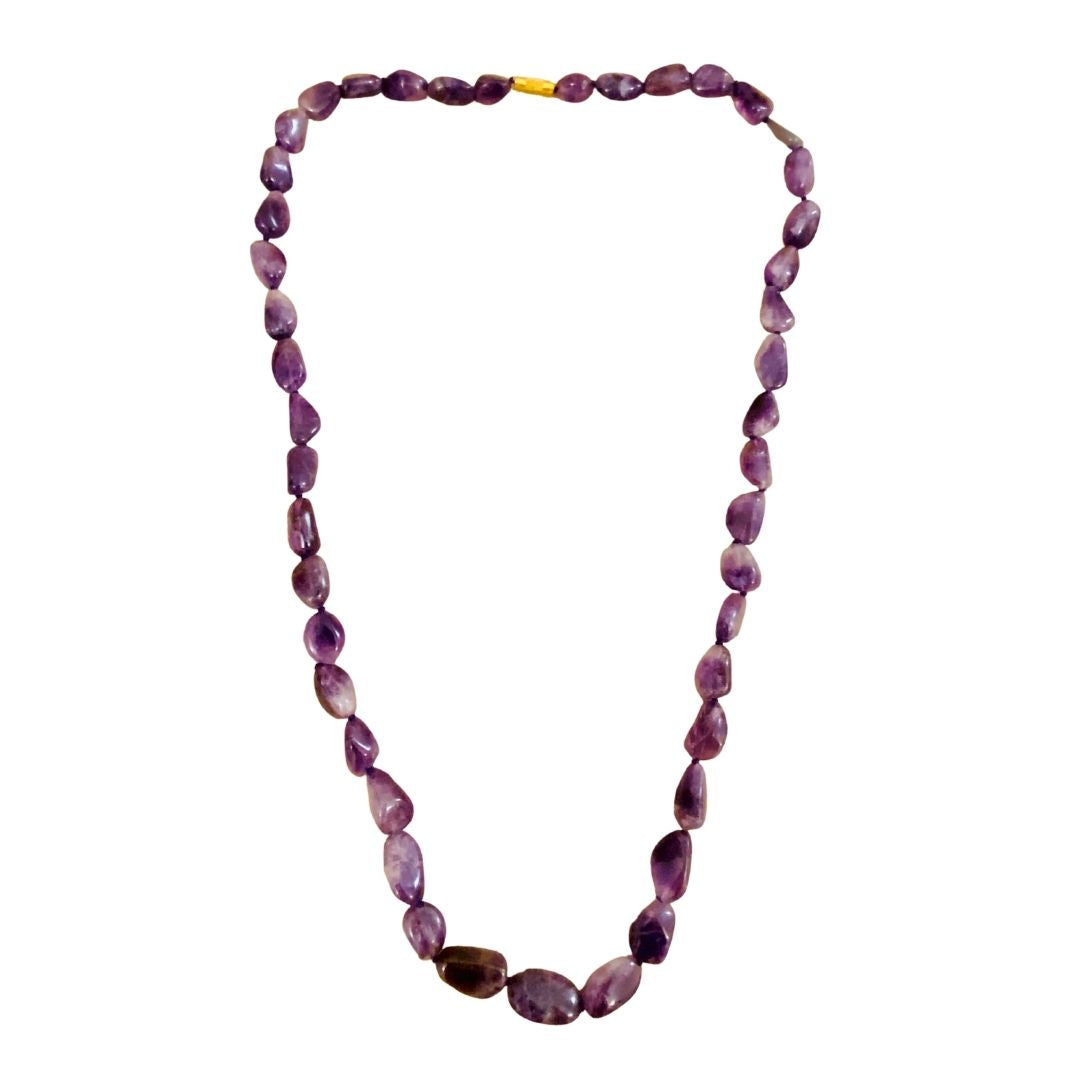 Balancing Amethyst Necklace