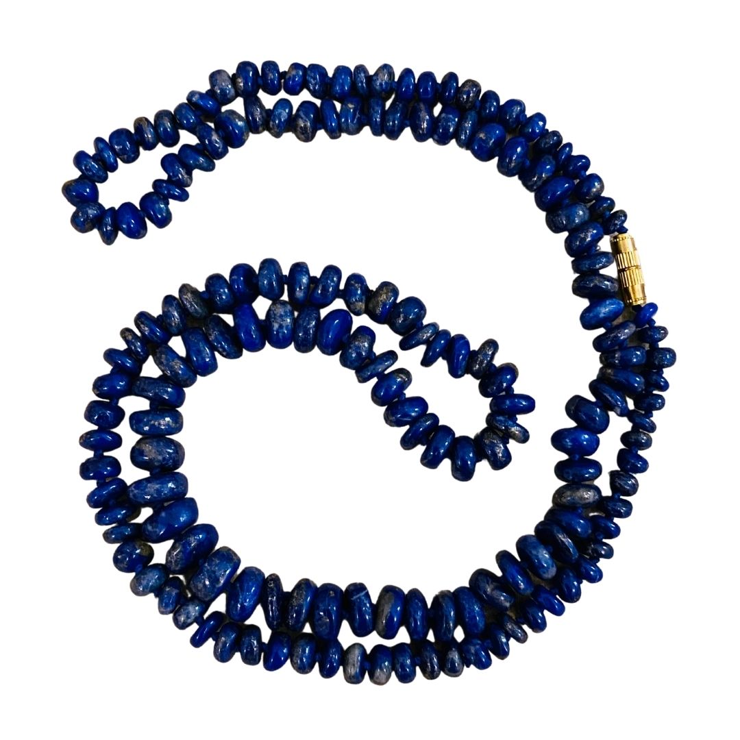 Communication Lapis Lazuli Necklace