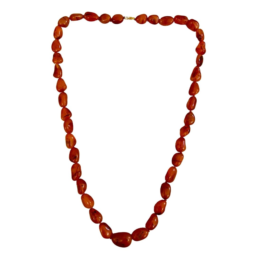 Grounding Carnelian Necklace