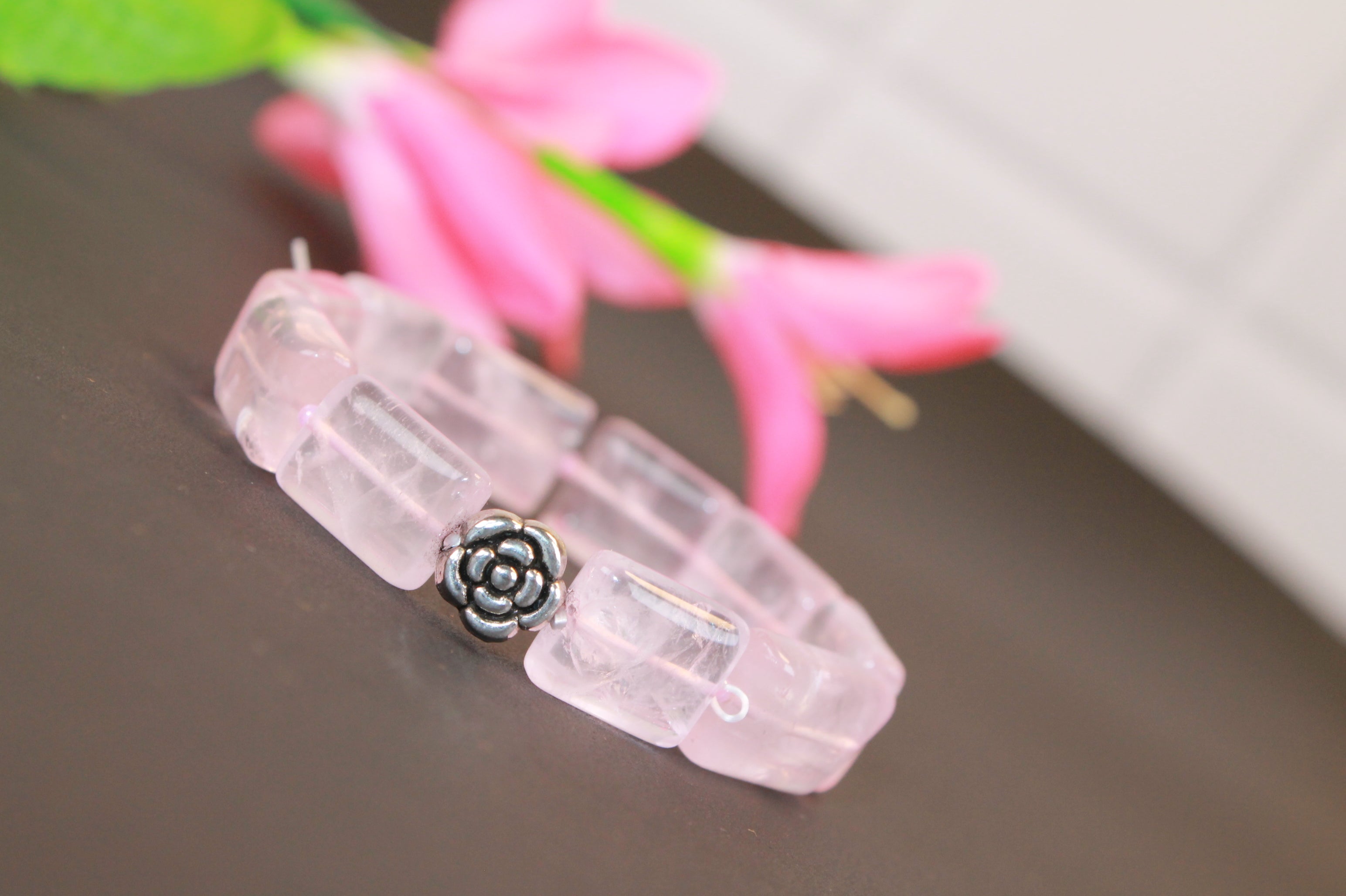 Calming Rose Quartz Bracelet