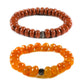 Anti-Stress Red Jasper and Grounding Carnelian Bracelet